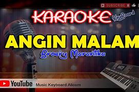 Angin Malam Lirik Karaoke